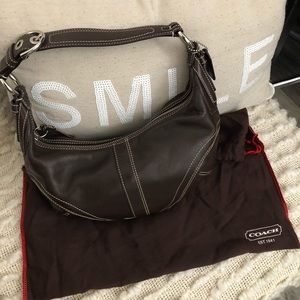 Authentic Coach leather bag